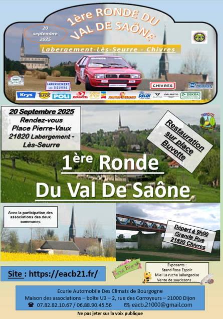 1ère Ronde du Val de Saône - Course automobile
